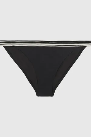 Reiss Black Faith Fixed Side Bikini Briefs AU 16