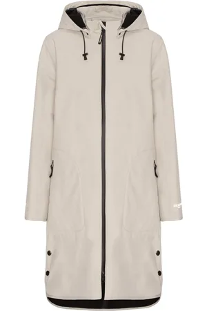 Ilse Jacobsen Waterproof A Line Softshell Raincoat AU 8