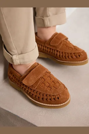 Next Suede Woven Loafers AU 11 (EU 29)