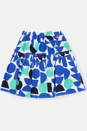 Angel & Rocket Corina Print Tiered 100% Cotton Skirt 3 Years (98cm)