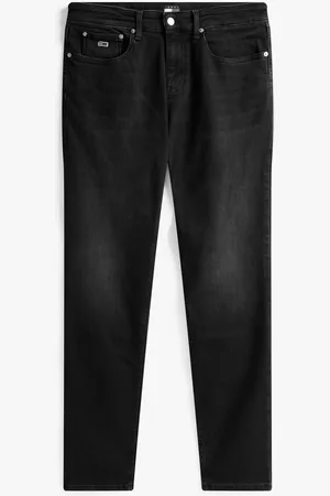 Tommy Hilfiger Black Dark Scanton Slim Jeans W36 L32