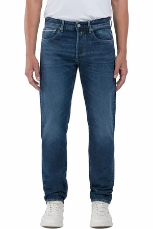 Replay Rinse Straight Fit Grover with 100% Cotton Stretch Jeans W36 L30