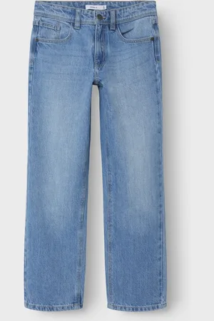 NAME IT Blue Straight Fit Jeans 8 Years (128 cm)