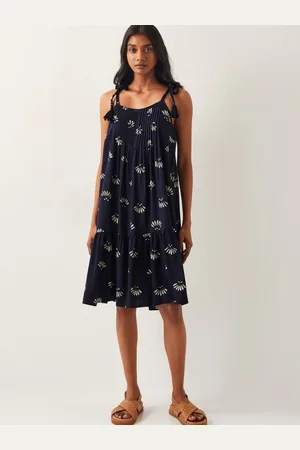 Monsoon Briana Strappy Batik Mini Dress M