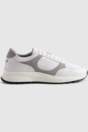 Unseen Suede Leather Plemont Trainers uk10eu44