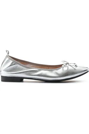 JONES BOOTMAKER Opaline Bow-Detailed Leather Black Pumps eu355uk3