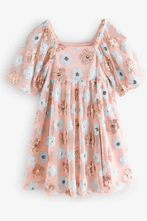 Next Floral Sequin Dress (3-16yrs) 14 Years (164cm)