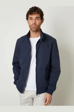 Threadbare Navy Zip Up Harrington Jacket M