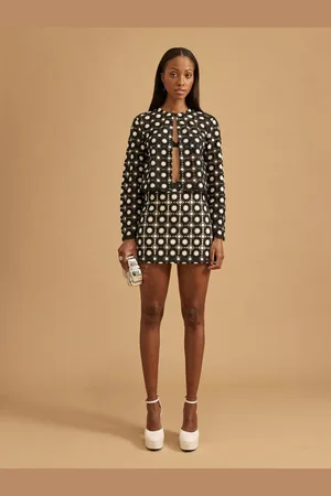 River Island Crochet Mini Skirt AU 16