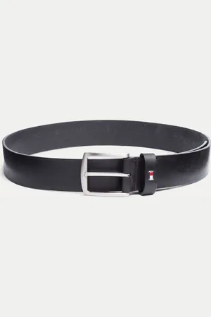 Tommy Hilfiger Black New Denton Belt 46