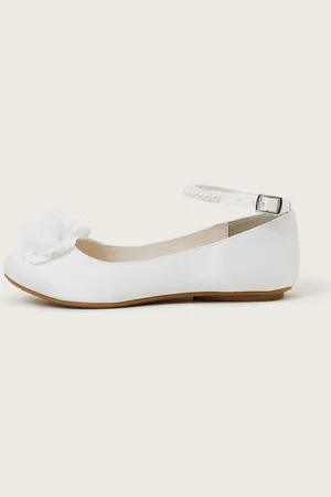 Monsoon Flower Pearl Strap Ballet Flats AU 11 (EU 29)