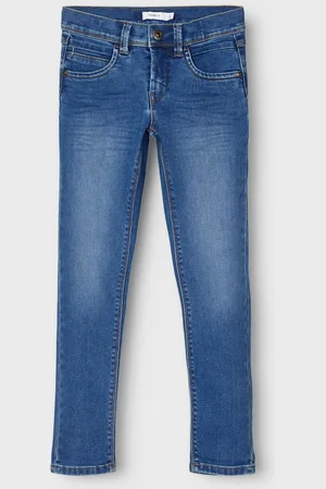 NAME IT Mid Blue Boys Slim Fit Jeans 10 Years (140cm)