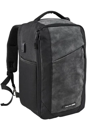 Cabin Max Dark Grey Manhattan Cabin Travel Bag 40x20x25 Shoulder Bag and Backpack One