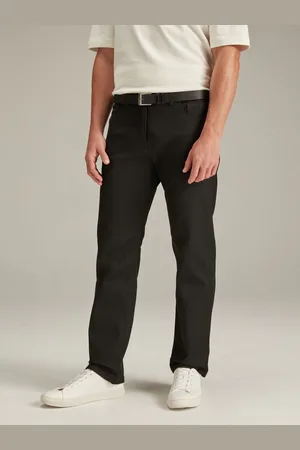 Next Forever Black Straight Fit Belted Authentic Jeans 34W x 33L (UK 34 L)