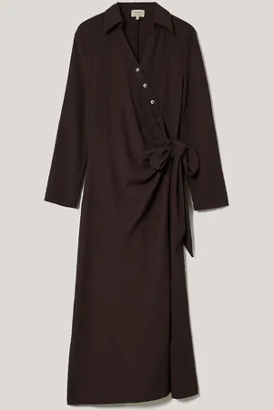 Jigsaw Shirt Wrap Dress M