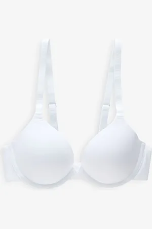 Boux Avenue Padded White T-Shirt Bra 38 C