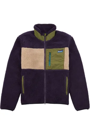 Penfield Purple Mens Mattawa Fleece Jacket XL