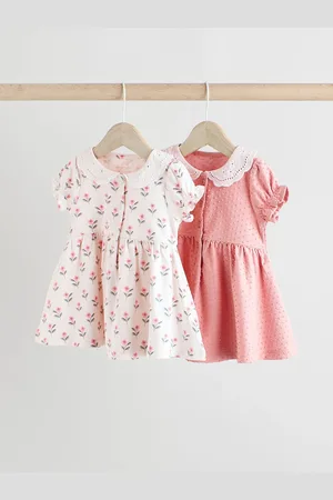 Next Jersey Baby Dresses 2 Pack (0mths-3yrs) First Size