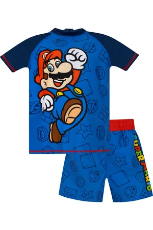 Character Blue Super Mario Swim Set 6