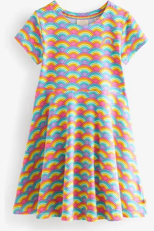 Little Bird Multi Short Sleeve Skater Dress 7