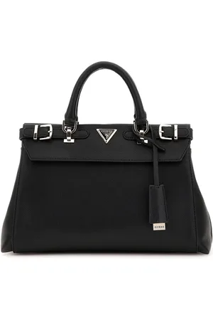 Guess Black Ali Luxury Satchel Bag One