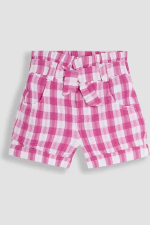 JoJo Maman Bébé Tie Waist Turn-up Hem Shorts 12