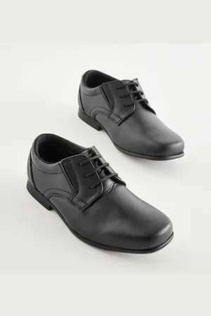 Next Wide Fit (G) School Leather Lace-Up Shoes AU 6.5 (EU 40)