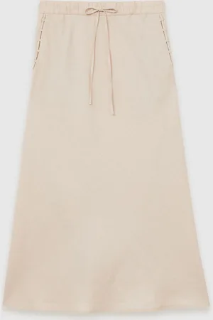 Reiss Roxi Slip Midi Skirt AU 14