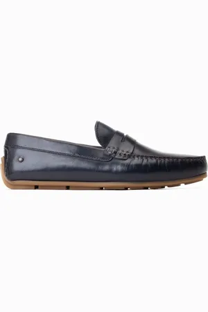 Base London Blue Collins Slip-On Loafers AU 9 (EU 43)