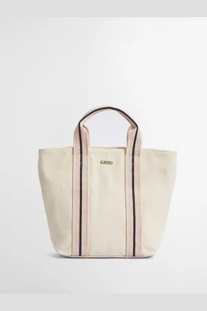 Barbour Cream Madison Beach Tote Bag One