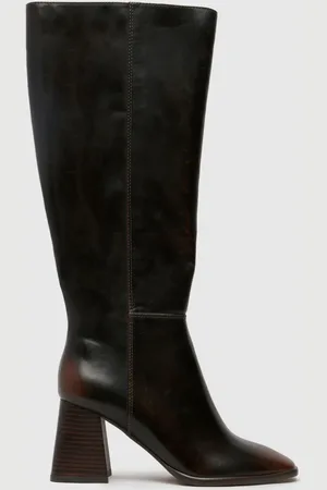 Schuh Dova Block Heel Knee High Boots AU 6 (EU 37)