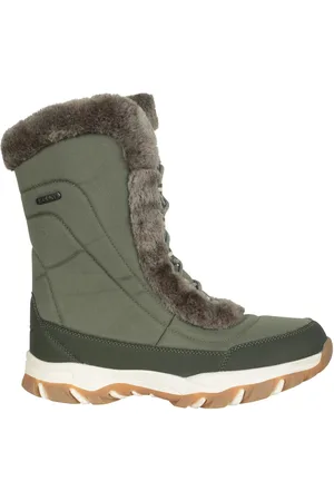 Mountain Warehouse Green Womens Ohio Snow Boots AU 7 (EU 38)