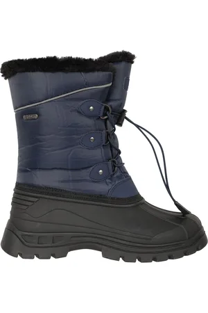 Mountain Warehouse Blue Sky Kids Whistler Sherpa Lined Snow Boots AU 12 (EU 30.5)