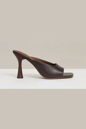 Reiss Justine Leather Heeled Mules AU 5 (EU 36)