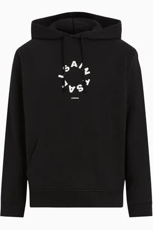 AllSaints AllSaints Black Tierra Overhead Hoodie M