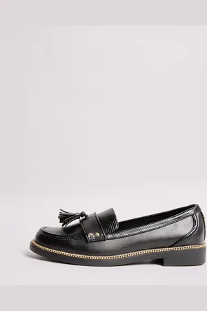 Lipsy London Flat Slip On Tassel Loafers AU 10 (EU 41)