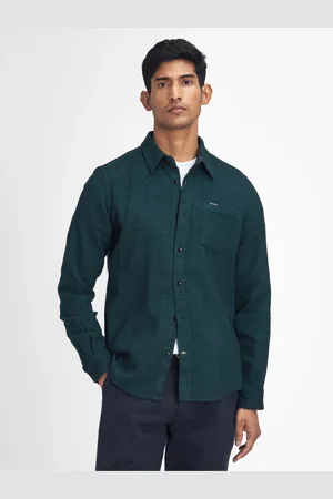 Barbour Robertson Long Sleeves 100% Cotton Shirt M