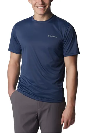 Columbia Blue Hike Crew Neck T-Shirt XXL