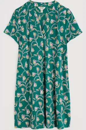 Seasalt Cornwall Blue Wreathe Short Sleeve Jersey Tunic AU 10