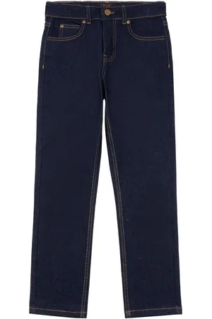Lee Dark Blue Boys Straight Fit Daren Jeans 3