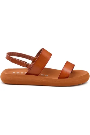 Rocket Dog Sunshine Unlined Burnished PU Brown Sandals AU 7 (EU 38)