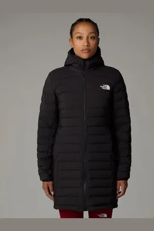 The North Face Black Womens Belleview Stretch Down Parka xlarge