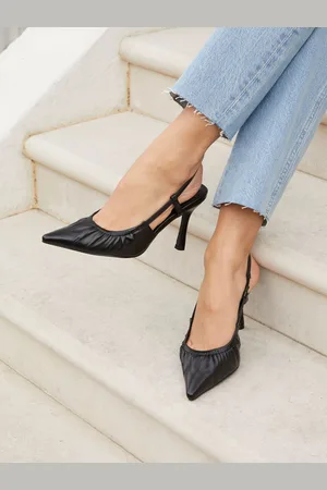 Linzi Everleigh Ruched Detail Court Heels AU 9 (EU 40)