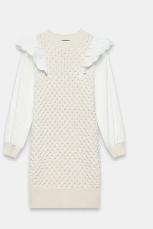 mint&berry Cable Knit Mini Dress M