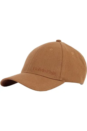 Calvin Klein Nude Linen Baseball Cap One
