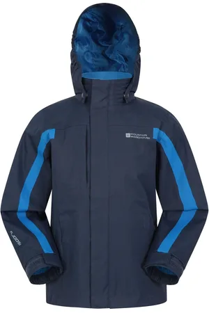 Mountain Warehouse Blue Samson Waterproof Jacket 13
