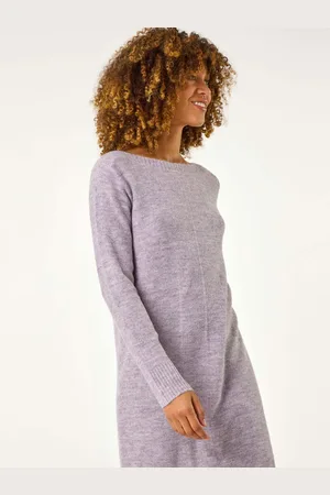 Roman Slash Neck Seam Detail Shift Dress AU 16