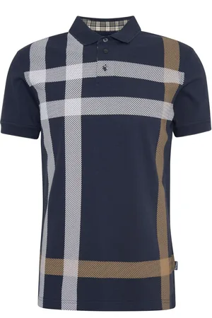 Barbour Blaine Check 100% Cotton Polo Shirt S