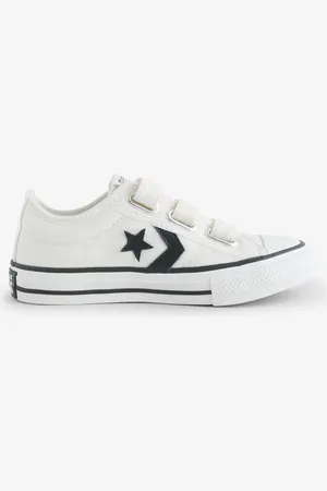 Converse White Junior Star Player 76 3V Trainers AU 2.5 (EU 35)