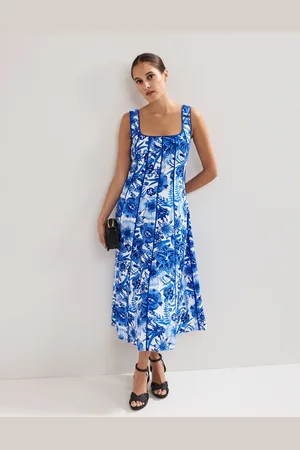 Phase Eight Goldie Printed Dress 10